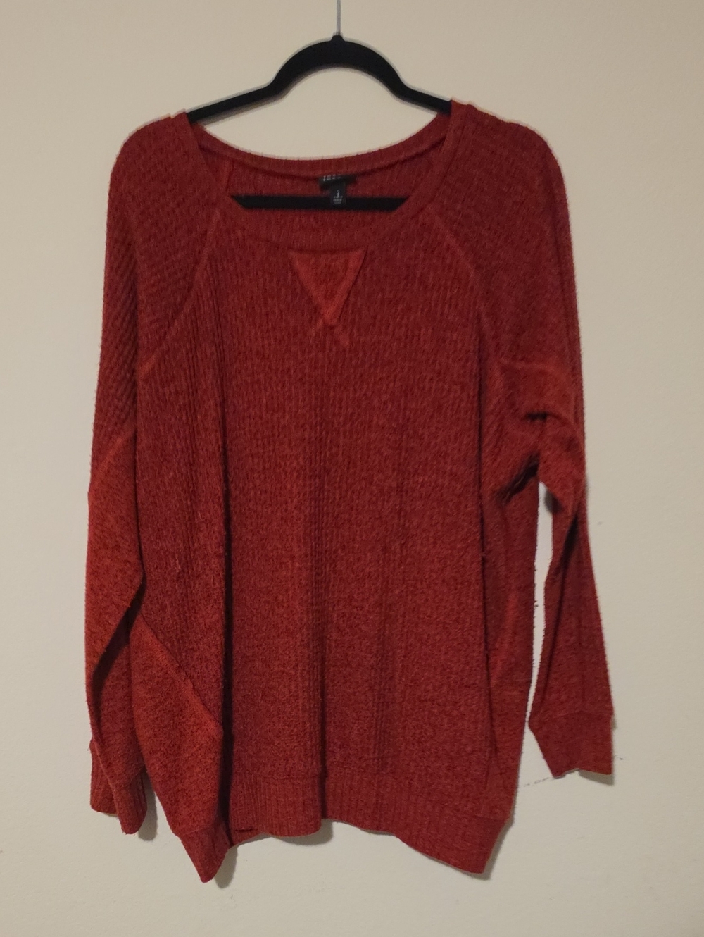 torrid Rust Scoop Neck Knit Sweater